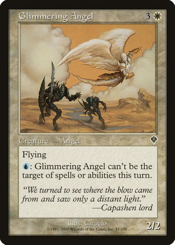 Glimmering Angel [Invasion] - MTG Single