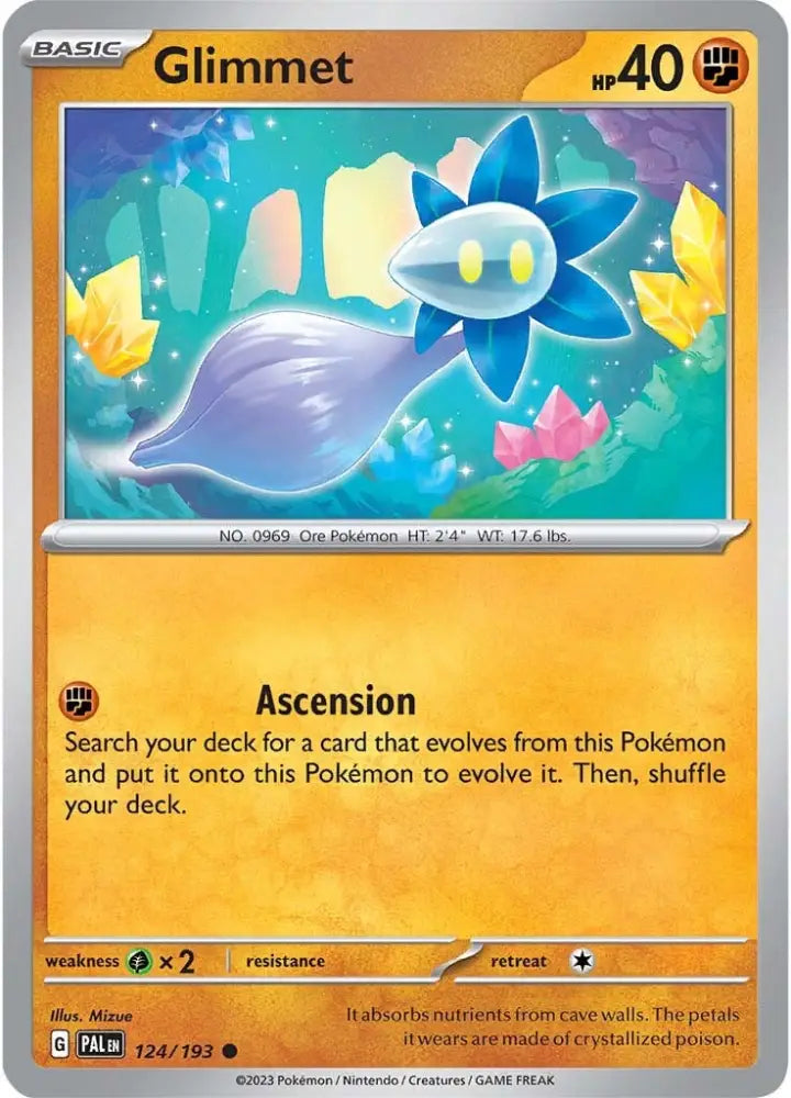 Glimmet (124/193) [Scarlet & Violet: Paldea Evolved] - Pokemon Single
