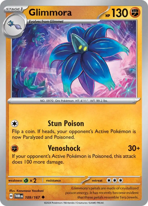 Glimmora (109/167) [Scarlet & Violet: Twilight Masquerade] - Pokemon Single
