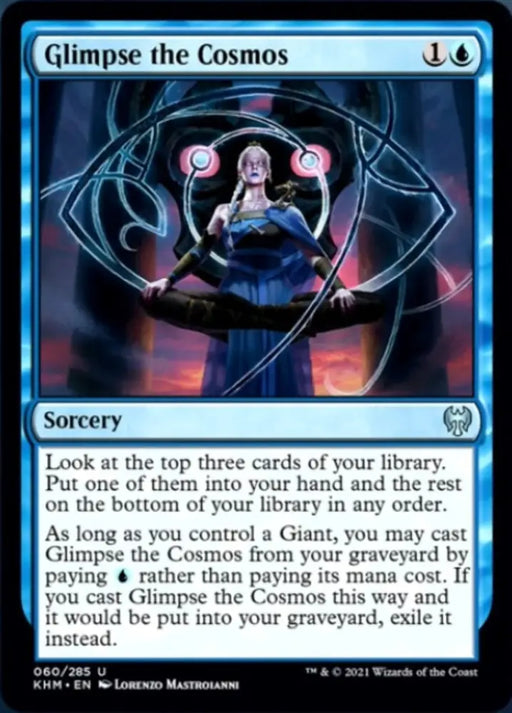 Glimpse the Cosmos [Kaldheim] - MTG Single
