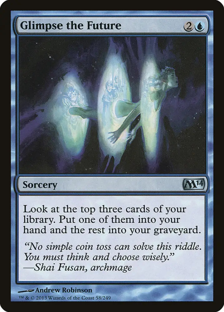 Glimpse the Future [Magic 2014] - MTG Single