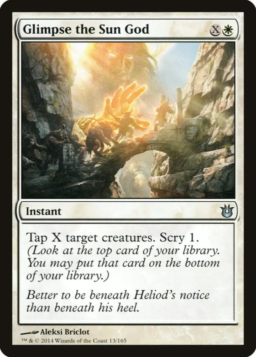 Glimpse the Sun God [Born of the Gods] - MTG Single