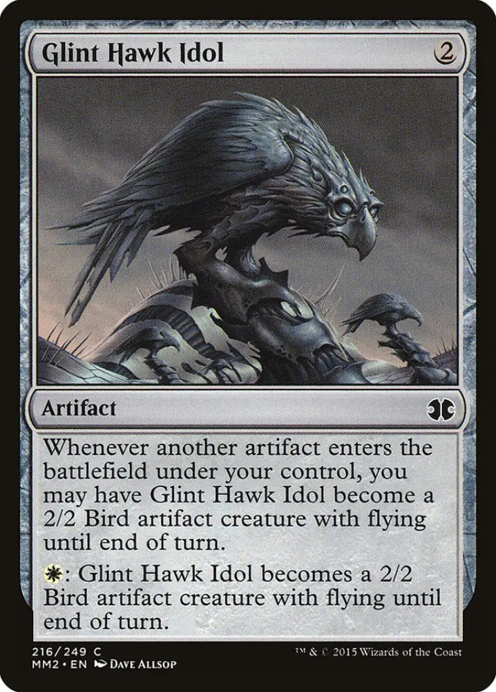 Glint Hawk Idol [Modern Masters 2015] - MTG Single