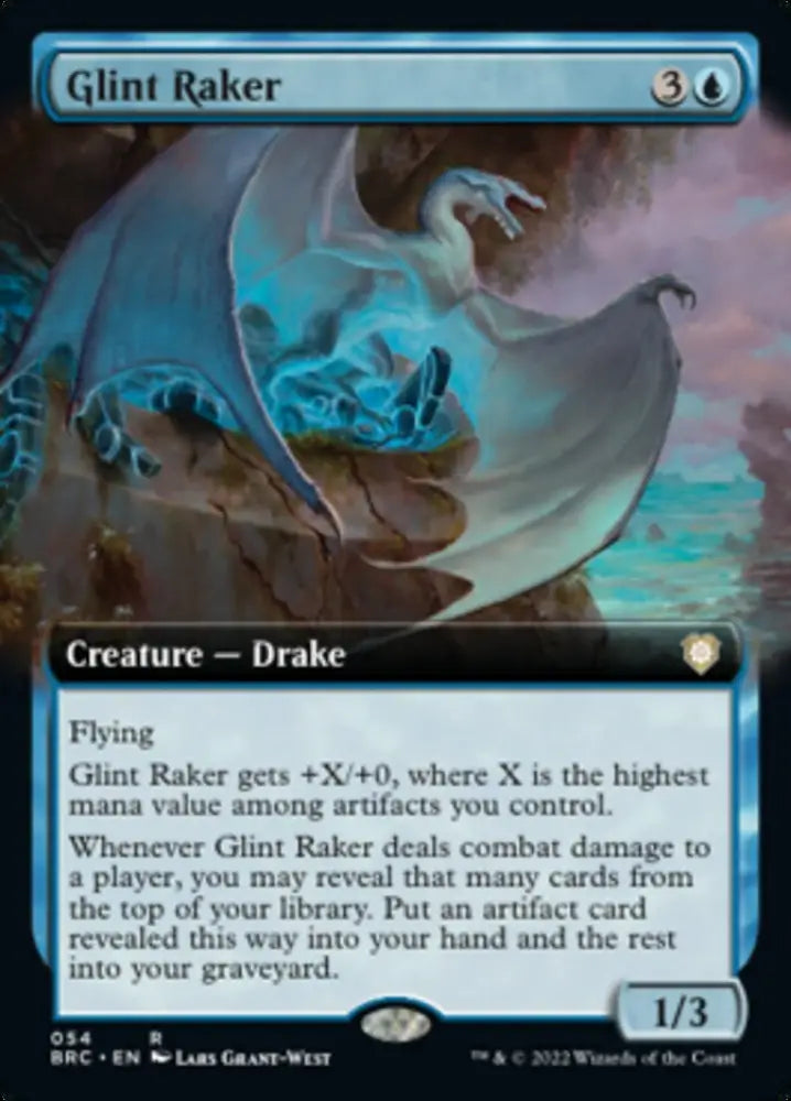 Glint Raker (Extended Art) [The Brothers’ War Commander] - MTG Single