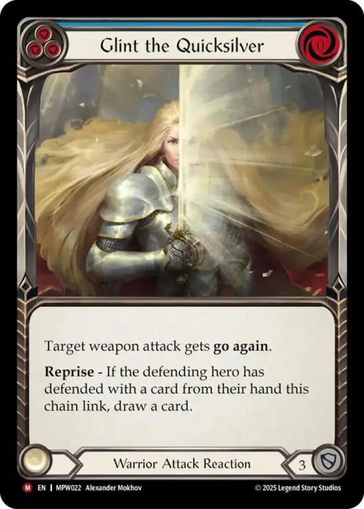 Glint the Quicksilver (Blue) (MPW022) [Mastery Pack Warrior]