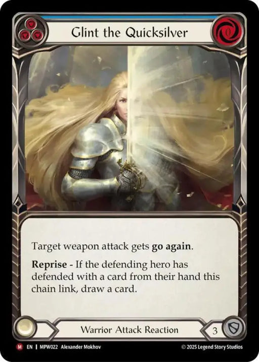 Glint the Quicksilver (Blue) (MPW022) [Mastery Pack Warrior]