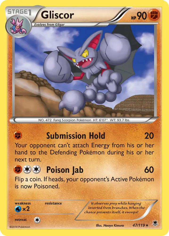 Gliscor (47/119) [XY: Phantom Forces] - Pokemon Single