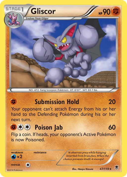 Gliscor (47/119) [XY: Phantom Forces] - Pokemon Single