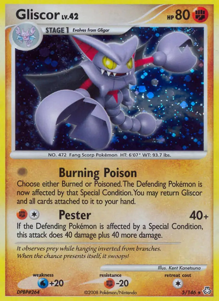 Gliscor (5/146) (Theme Deck Exclusive) [Diamond & Pearl: Legends Awakened] - Pokemon Single