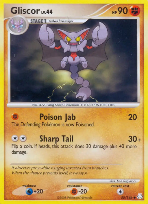 Gliscor (55/146) [Diamond & Pearl: Legends Awakened] - Pokemon Single