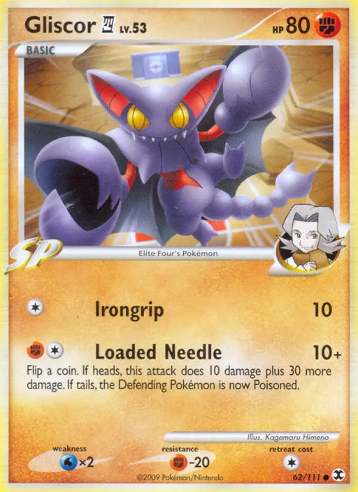 Gliscor (62/111) [Platinum: Rising Rivals] - Pokemon Single