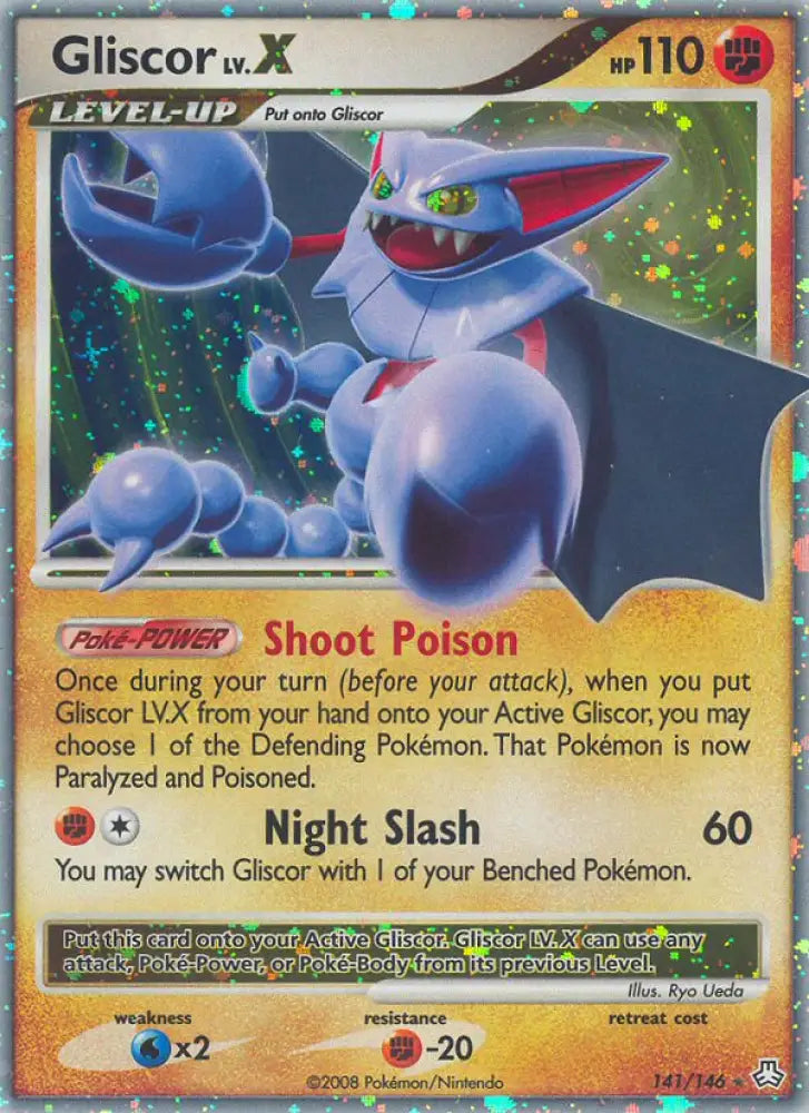 Gliscor LV.X (141/146) [Diamond & Pearl: Legends Awakened] - Pokemon Single