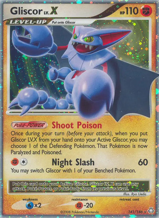 Gliscor LV.X (141/146) [Diamond & Pearl: Legends Awakened] - Pokemon Single