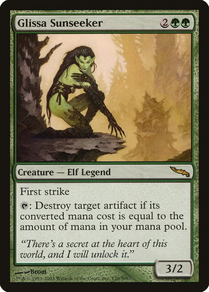 Glissa Sunseeker [Mirrodin] - MTG Single