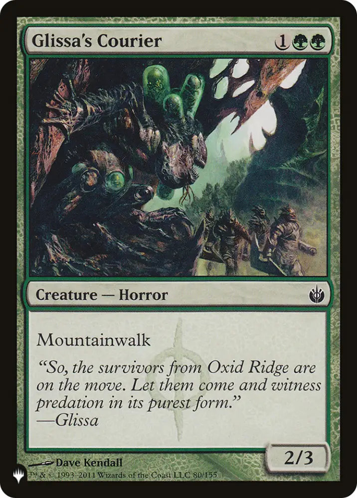 Glissa’s Courier [The List] - MTG Single