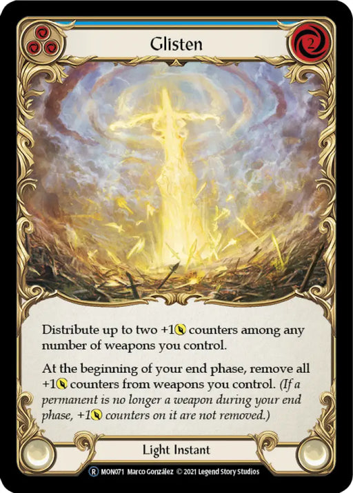 Glisten (Blue) [Monarch Unlimited] Unlimited Normal - Flesh And Blood Single