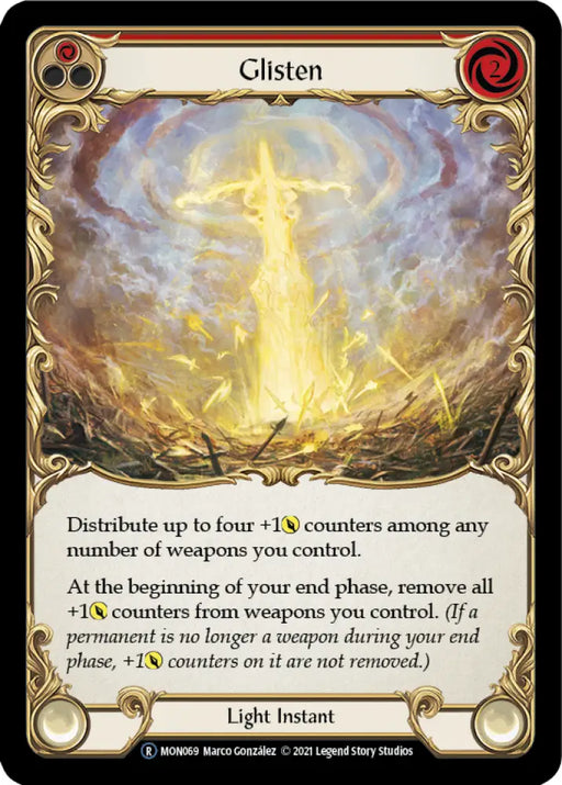 Glisten (Red) [Monarch Unlimited] Unlimited Normal - Flesh And Blood Single