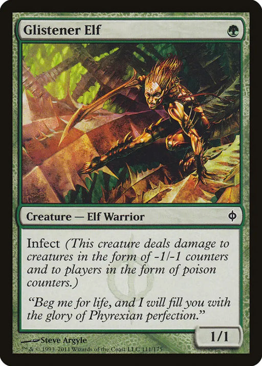 Glistener Elf [New Phyrexia] - MTG Single