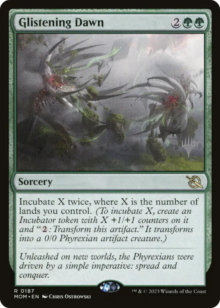 Glistening Dawn (Promo Pack) [March of the Machine Promos] - MTG Single