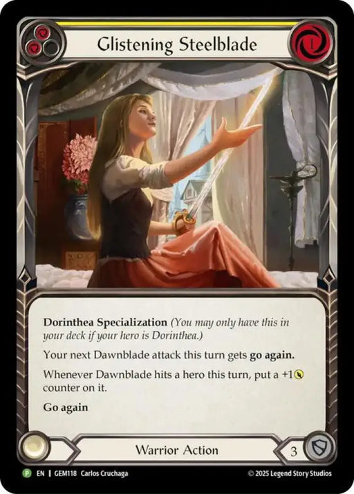 Glistening Steelblade (GEM118) [GEM Pack 4]