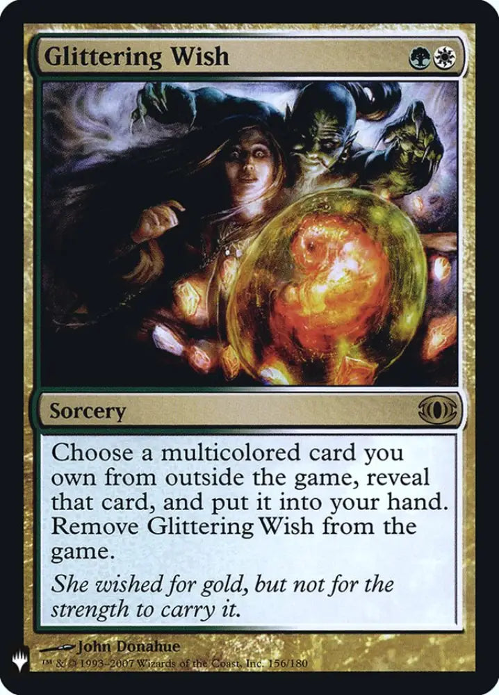 Glittering Wish [Mystery Booster] - MTG Single