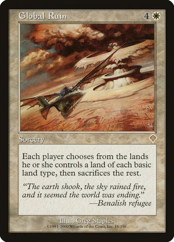 Global Ruin [Invasion] - MTG Single