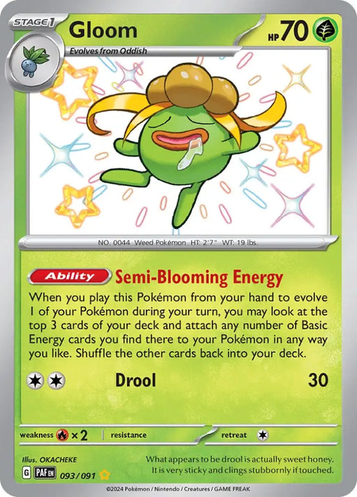 Gloom (093/091) [Scarlet & Violet: Paldean Fates] - Pokemon Single