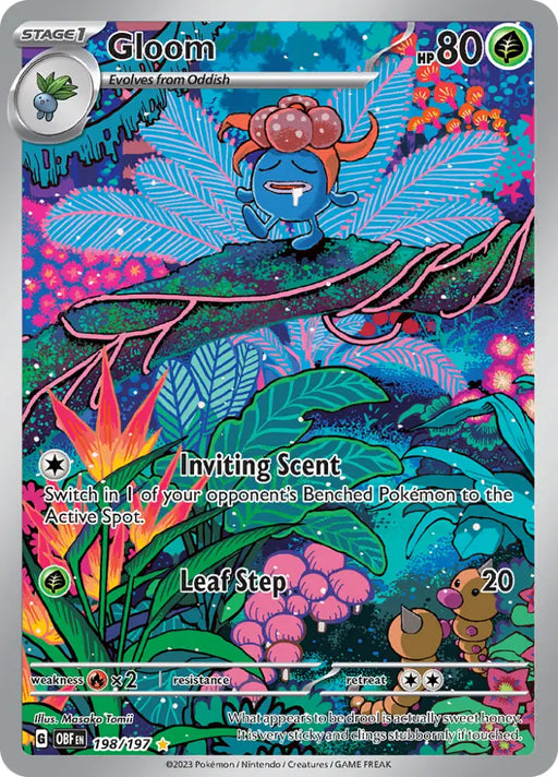 Gloom (198/197) [Scarlet & Violet: Obsidian Flames] - Pokemon Single