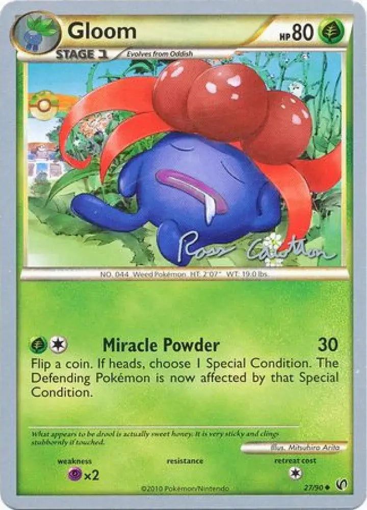 Gloom (27/90) (The Truth - Ross Cawthon) [World Championships 2011] - Pokemon Single