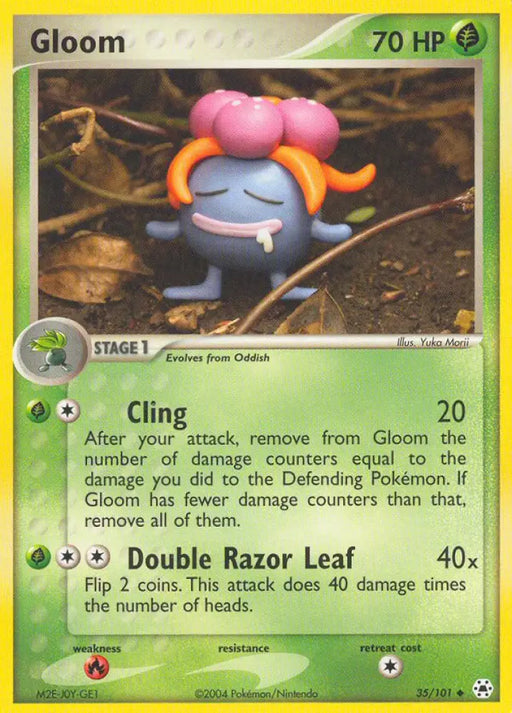 Gloom (35/101) [EX: Hidden Legends] - Pokemon Single