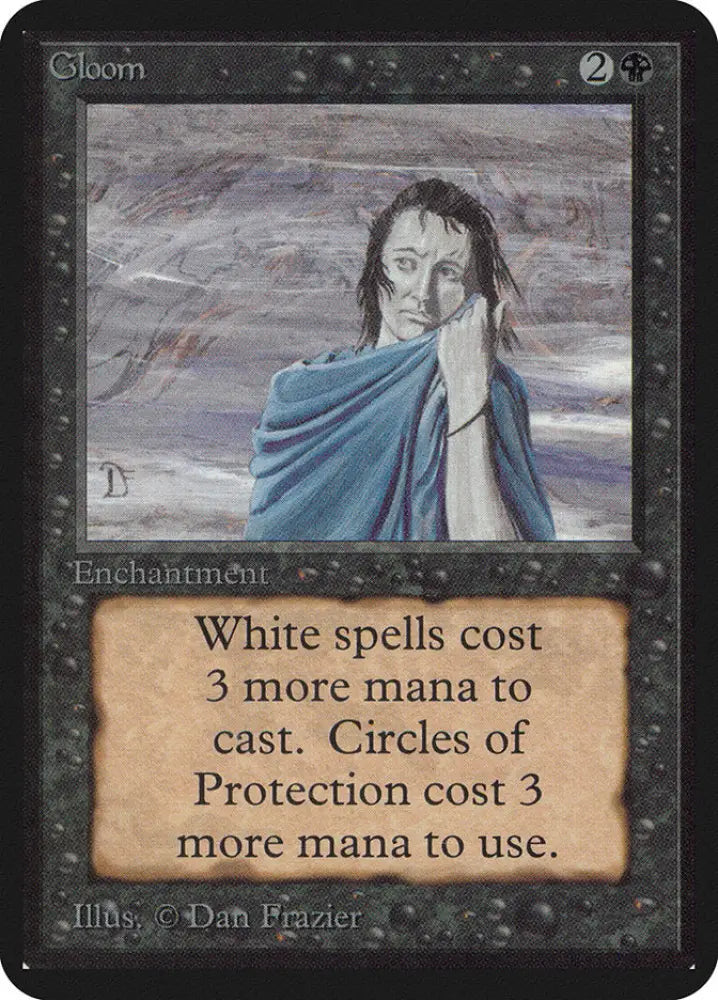 Gloom [Alpha Edition] - MTG Single