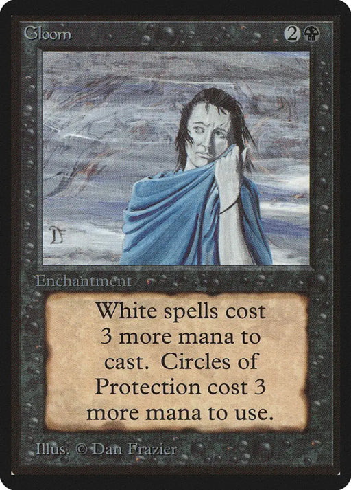 Gloom [Beta Edition] - MTG Single