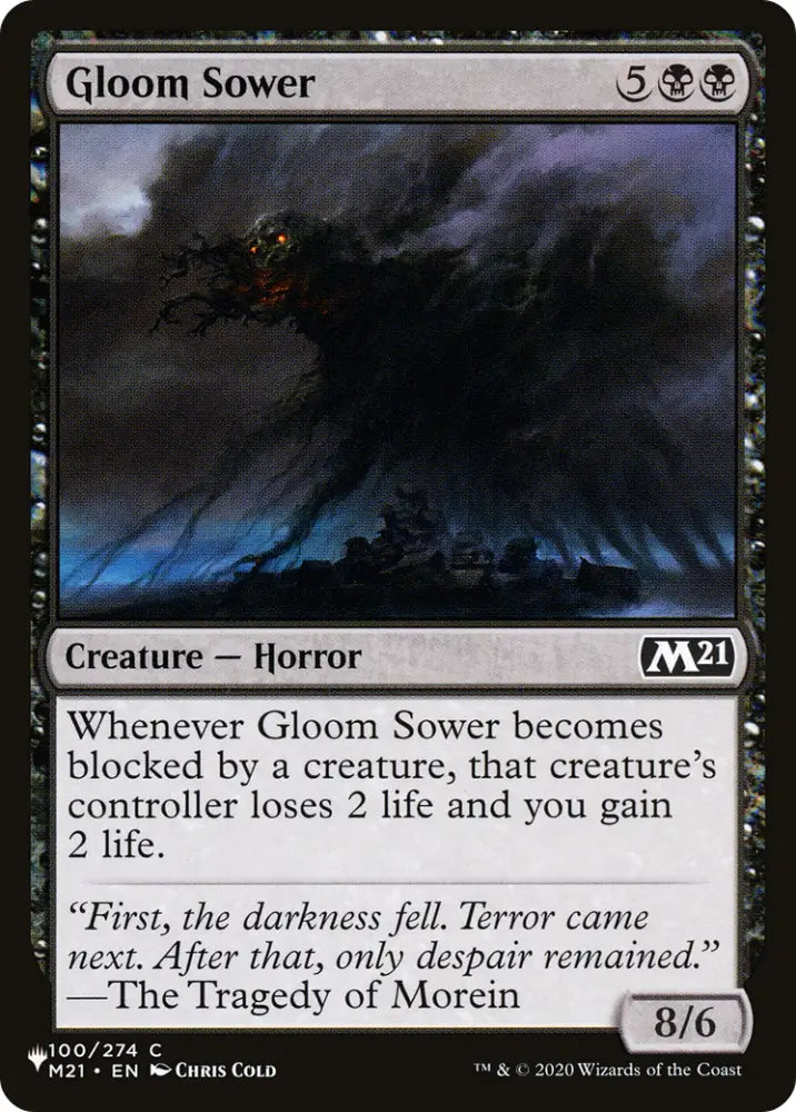 Gloom Sower [The List] - MTG Single