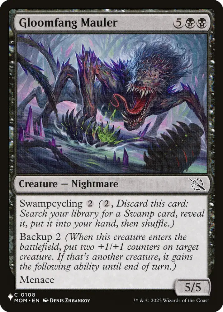 Gloomfang Mauler [The List] - MTG Single