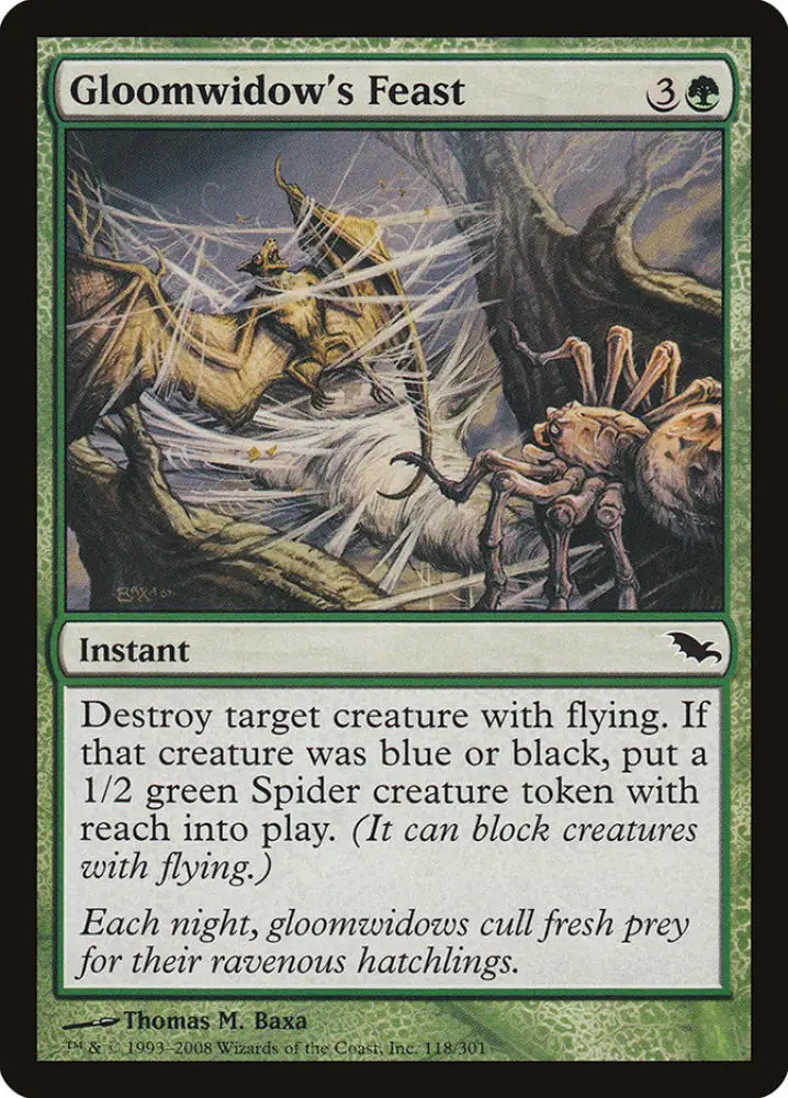 Gloomwidow’s Feast [Shadowmoor] - MTG Single