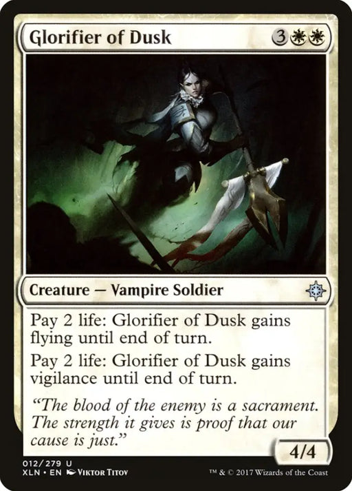 Glorifier of Dusk [Ixalan] - MTG Single