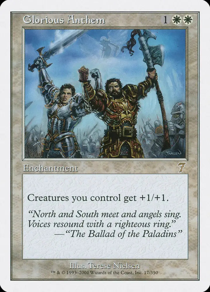 Glorious Anthem [Seventh Edition] - MTG Single