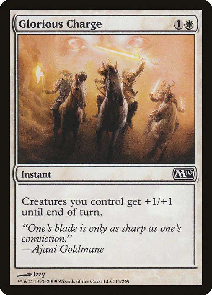 Glorious Charge [Magic 2010] - MTG Single