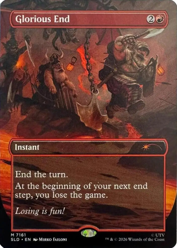 Glorious End (7161) [Secret Lair Drop]