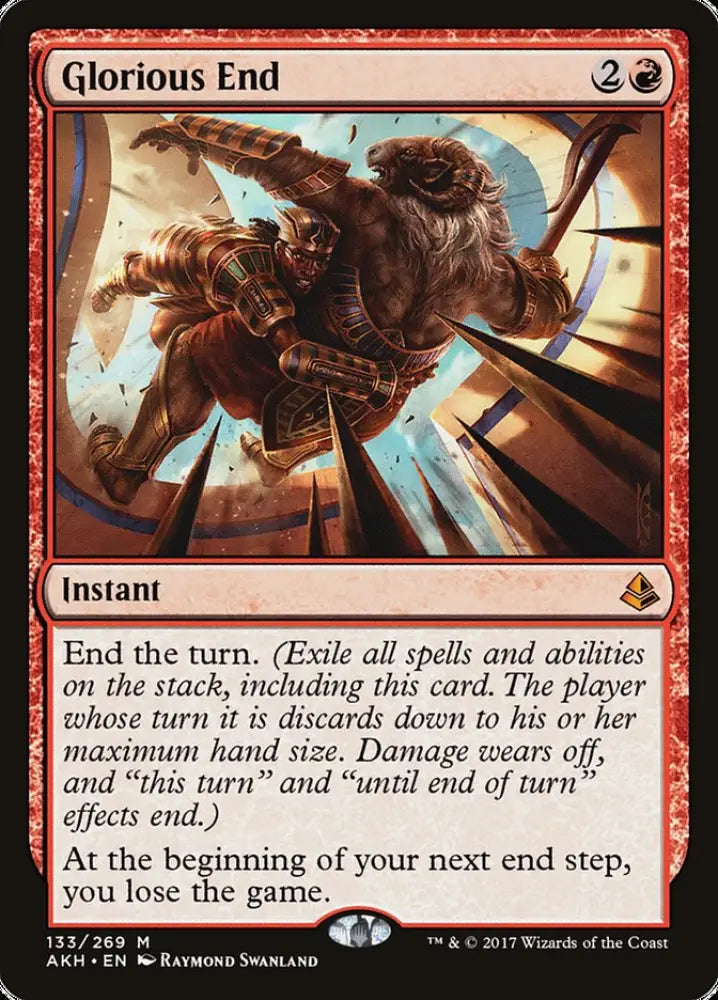 Glorious End [Amonkhet] - MTG Single