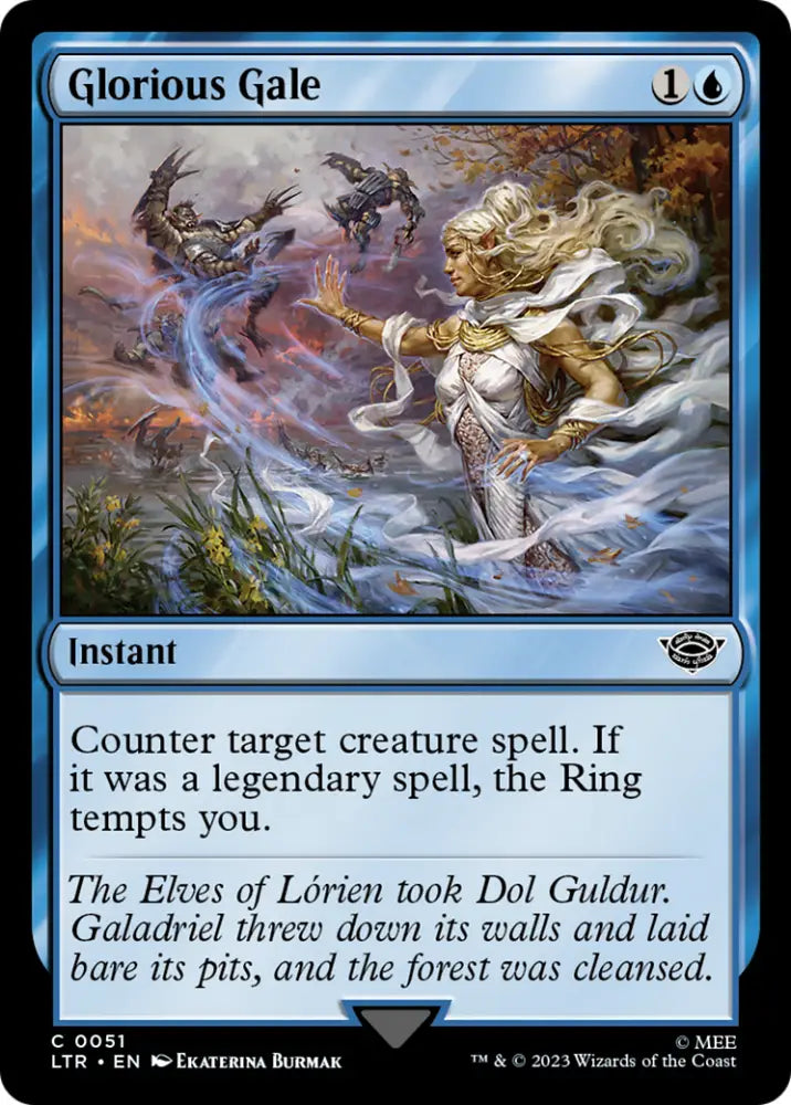 Glorious Gale [The Lord of the Rings: Tales of Middle-Earth] - MTG Single