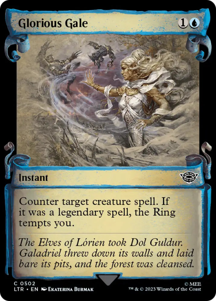 Glorious Gale [The Lord of the Rings: Tales of Middle-Earth Showcase Scrolls] - MTG Single