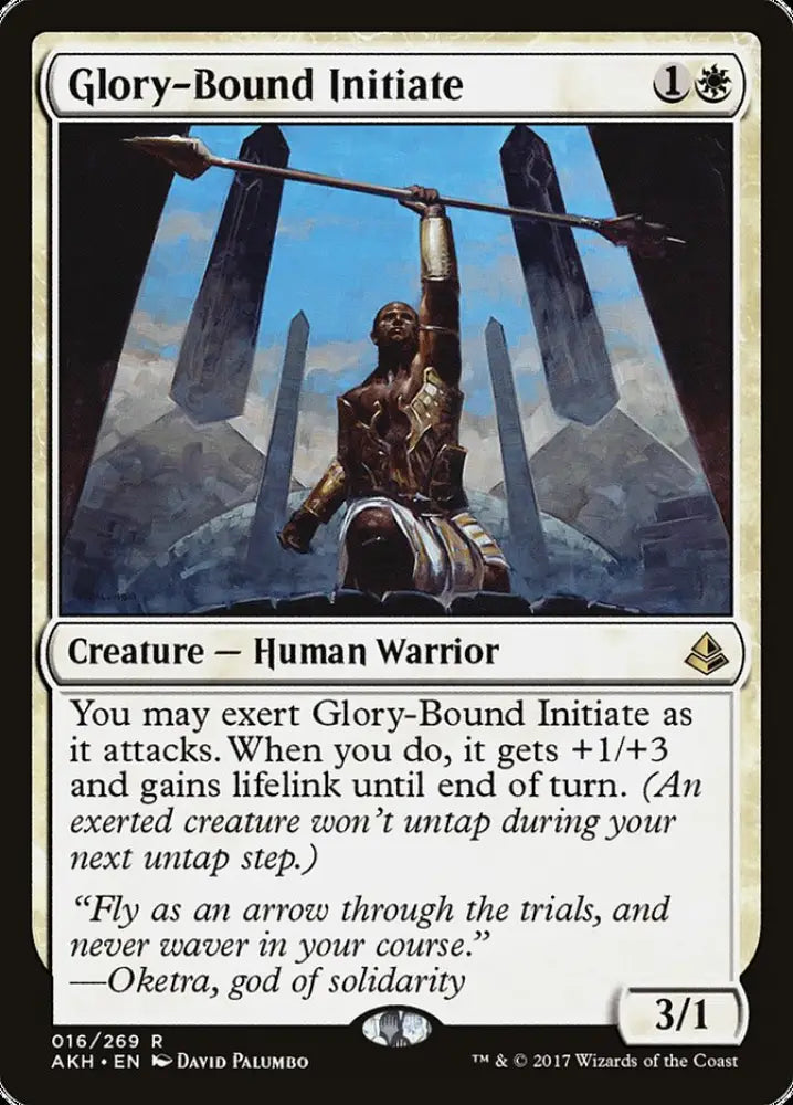 Glory-Bound Initiate [Amonkhet] - MTG Single