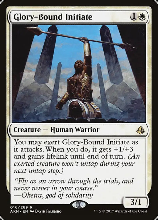 Glory-Bound Initiate [Amonkhet] - MTG Single