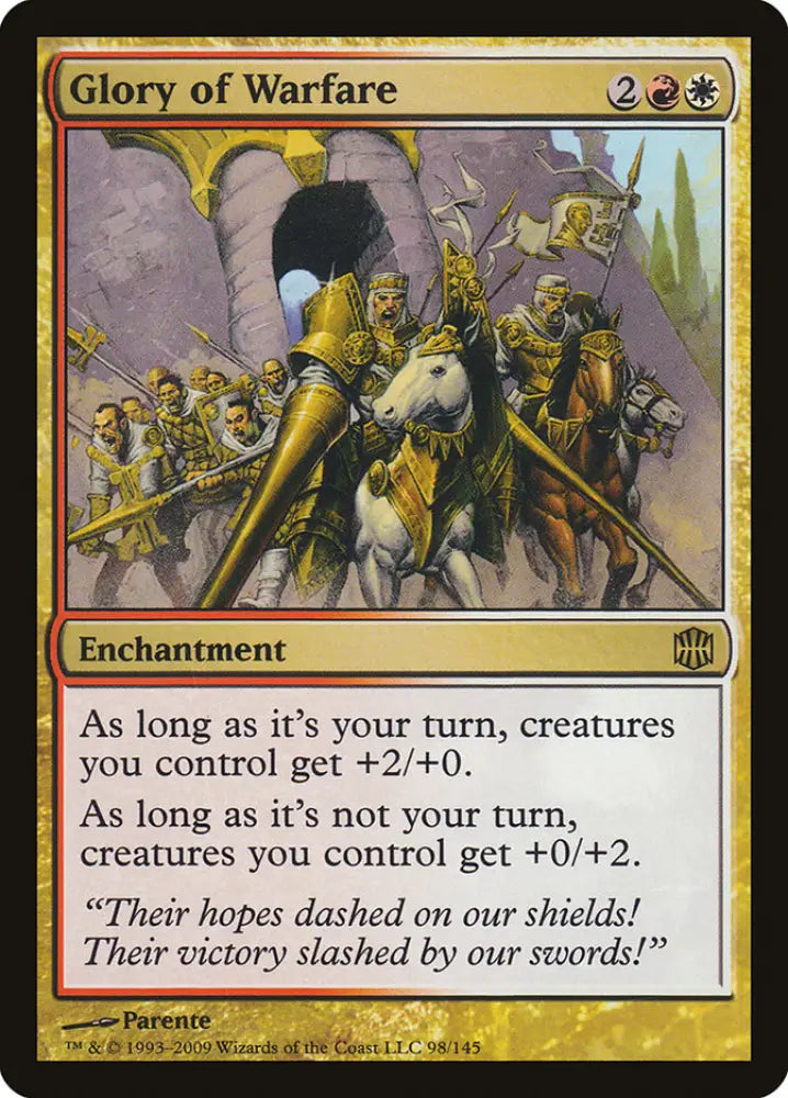 Glory of Warfare [Alara Reborn] - MTG Single