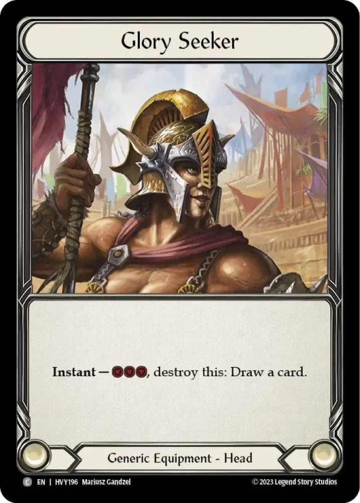 Glory Seeker [Heavy Hitters] Cold Foil - Flesh And Blood Single