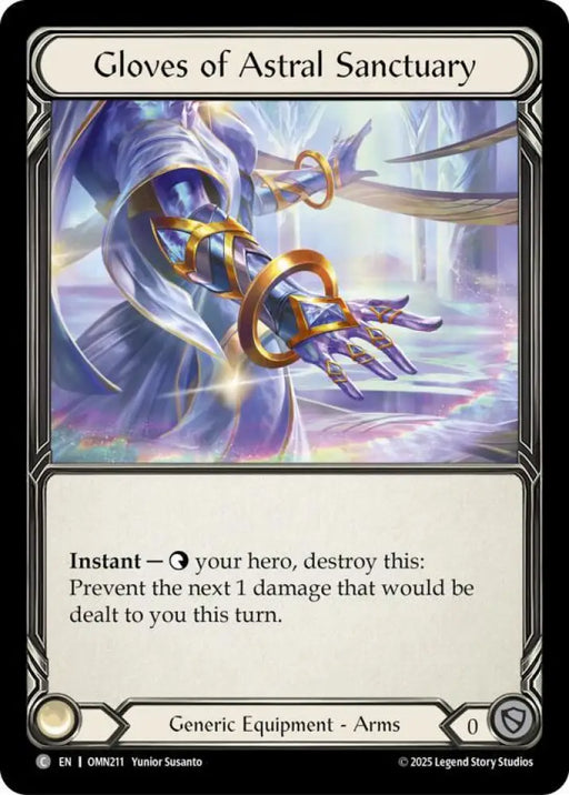 Gloves Of Astral Sanctuary (OMN211) [Omens of the Third Age]