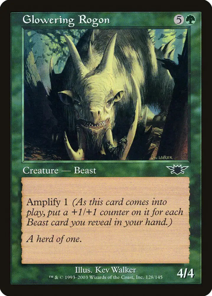 Glowering Rogon [Legions] - MTG Single