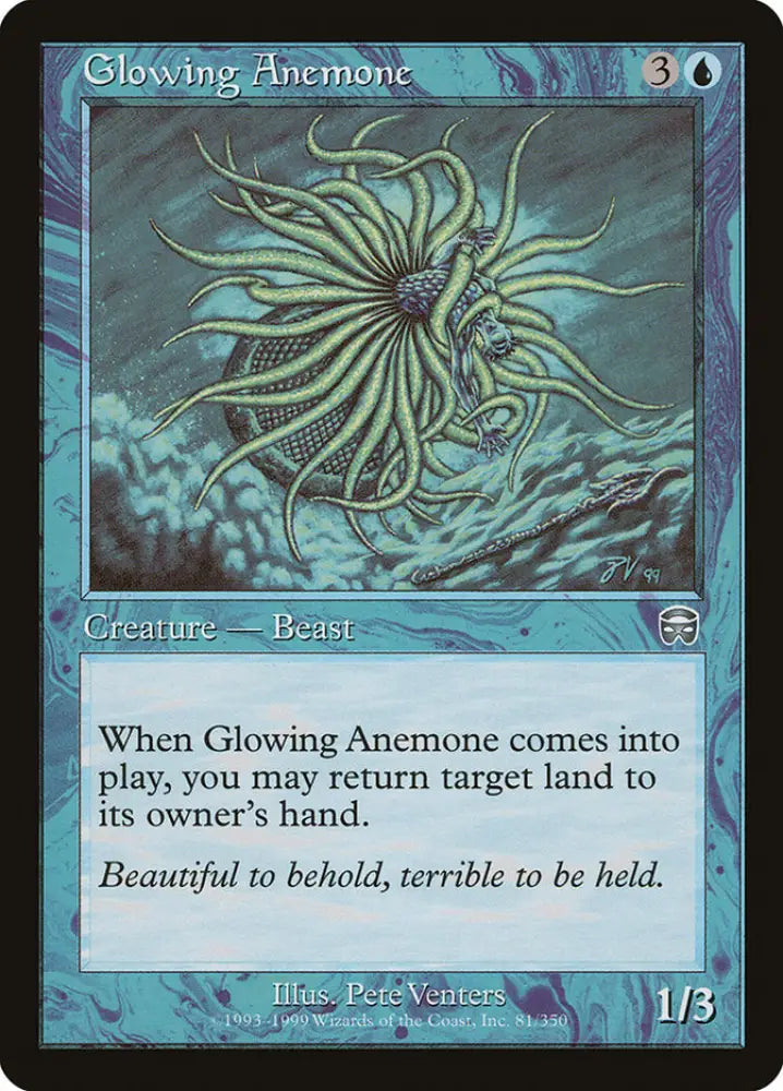 Glowing Anemone [Mercadian Masques] - MTG Single