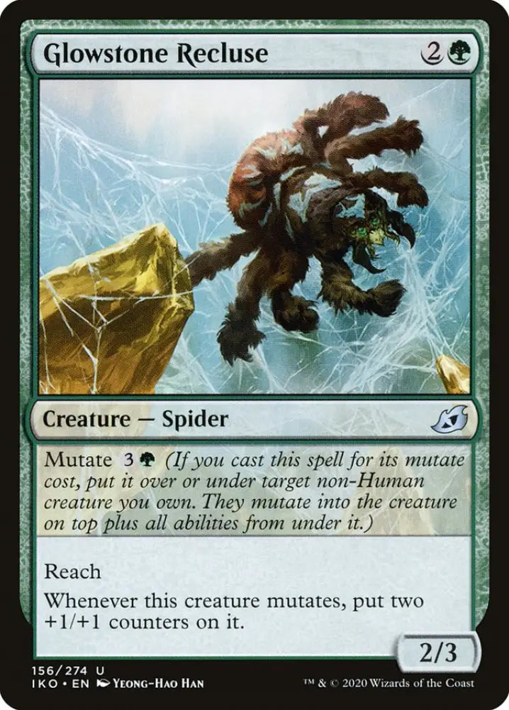 Glowstone Recluse [Ikoria: Lair of Behemoths] - MTG Single